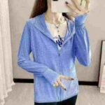 Bulk Lot 1900 Pcs Couple Hooded Sun Protection Jackets | Chinese Clothing Stock Wholesale Export - Image 5