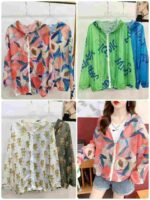 4998 Pieces Bulk Wholesale Nano Silk Hooded Zip Up Sunscreen Jackets - Chinese Clothing Stock Lots - Image 7