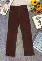 Spring Summer New Arrival High Stretch Vintage Cigarette Denim Jeans Bulk Stock For Wholesale Export - Image 9