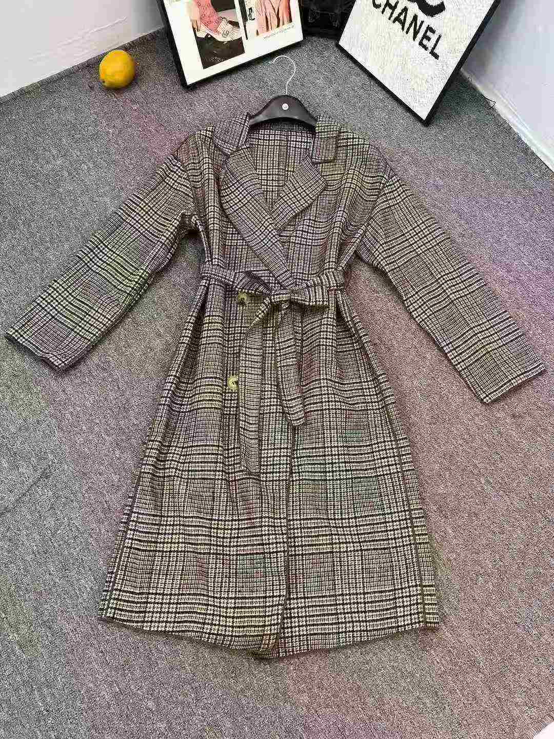 Off-season Clearance 339pcs Spring Autumn Luxury Brand Women's 100% Australian Wool Coats Bulk Wholesale - Image 1