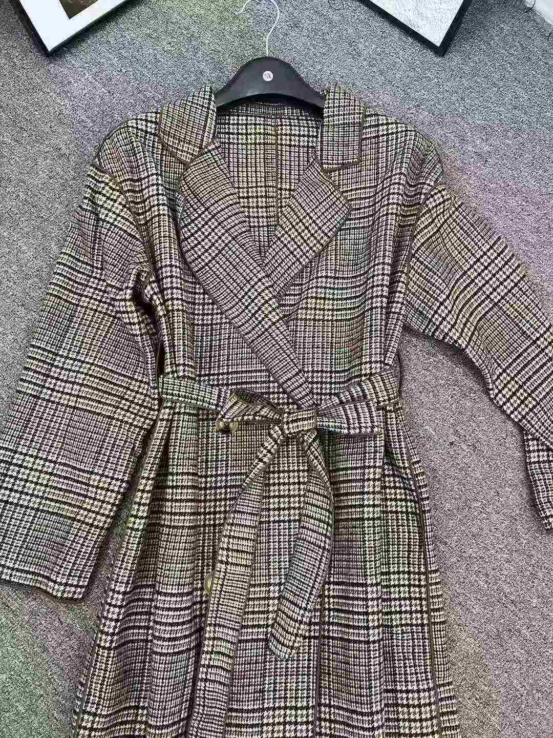 Off-season Clearance 339pcs Spring Autumn Luxury Brand Women's 100% Australian Wool Coats Bulk Wholesale - Image 2