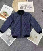 Trendy Embroidered Kids Thickened Cotton Padded Jackets 2-8Y 2 Colors Chinese Clothing Stock Lots Bulk Wholesale - Image 1