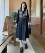 Spring & Autumn Fashion Young Women's Long Sleeve Dresses Bulk Stock, 2200 Pcs Ready Goods For Wholesale Export - Image 1