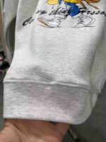 Ink Painting Print Women's Oversized Crewneck Sweatshirt Fall 300g Cotton Chinese Clothing Stock Lot For Bulk Wholesale - Image 1