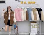 Unisex Baseball Jackets | One Size | Styles & Colors Optional | Bulk Wholesale Chinese Clothing Stock Lots - Image 1