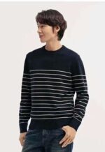 Bulk Clearance Spring Autumn Middle-aged Men's Loose Knit Sweaters, Chinese Clothing Stock Lots For Wholesale Export - Image 1