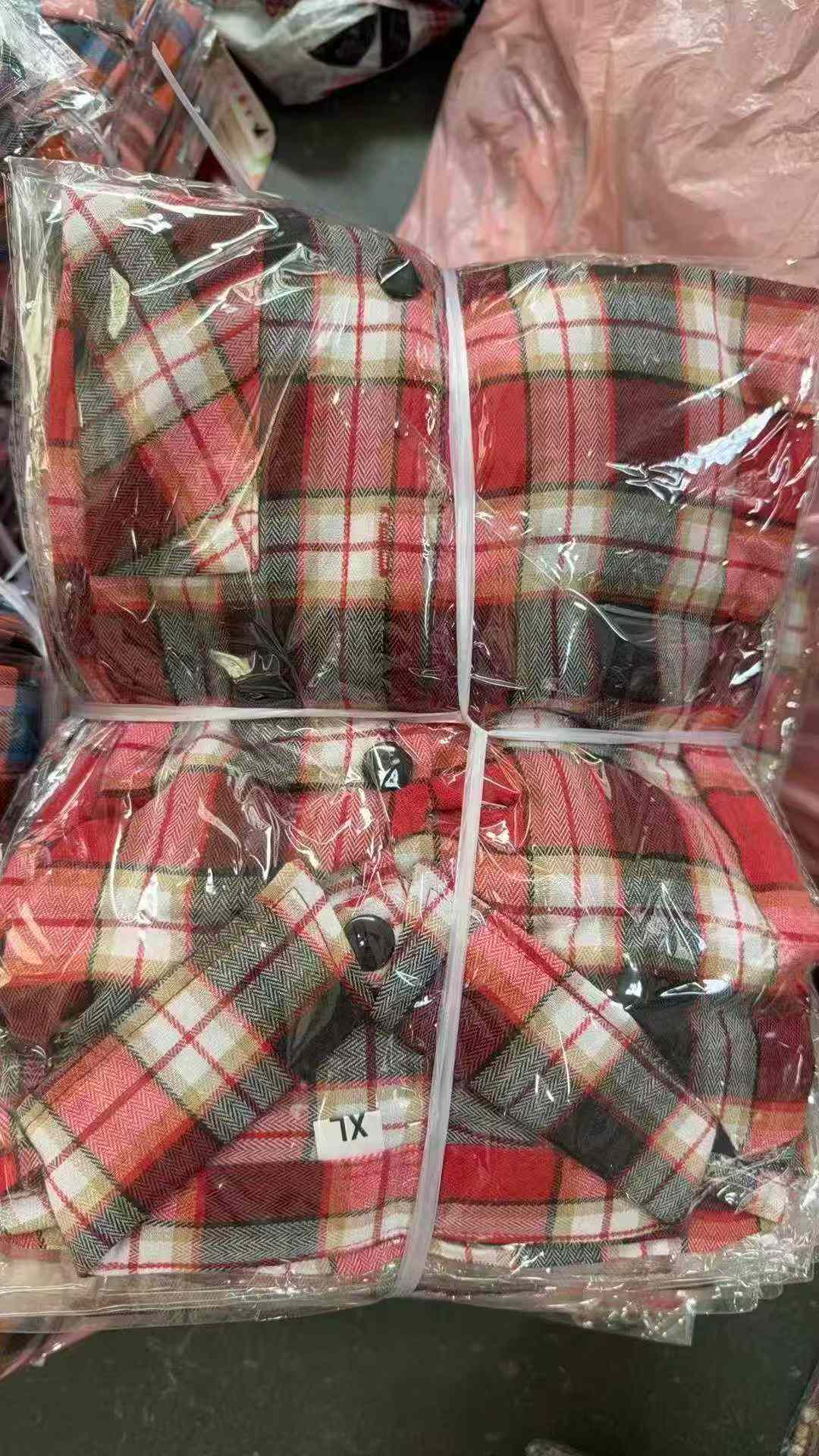 Classic Timeless Plaid Lightweight Long Sleeve Shirts Bulk Wholesale Chinese Clothing Stock Lots - Image 1