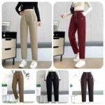Clearance: 5000pcs Embroidered Letter Modal Cotton Straight Casual Sports Pants For Middle-Aged Elderly, Wholesale Stock Clothing Export - Image 1