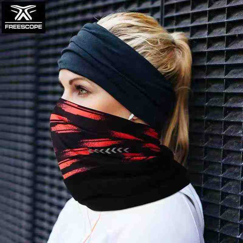 Unisex Thickened Multicolor Printed/Solid Windproof Neck Gaiter Face Mask For Outdoor Cycling Skiing - Bulk Chinese Stock Lot Wholesale - Image 1