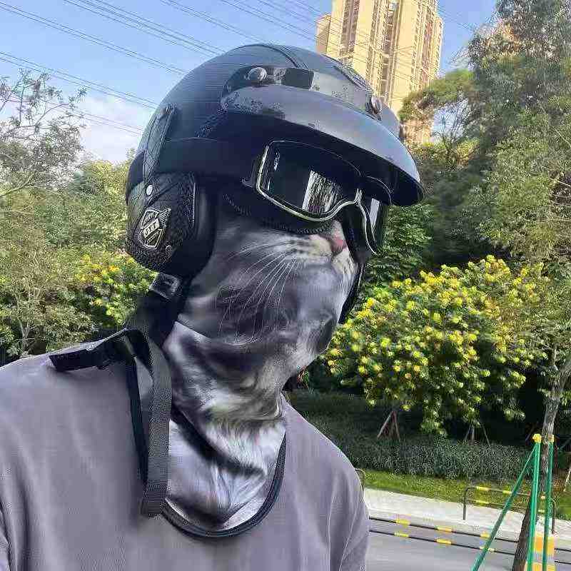 Bulk Clearance Unisex Thin High Stretch Nylon Ice Silk 3D Solid Outdoor Cycling Hiking Face Mask Neck Gaiter Stock Lot - Image 1