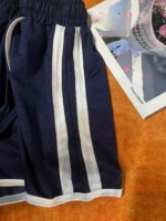 1010 Pcs Women's Summer High Waisted Elastic Drawstring Vintage A-line Sports Shorts Bulk Stock - Image 3