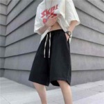 606 Pieces 100% Cotton Vintage Solid Loose Unisex 5-inch Cargo Casual Shorts Bulk Stock Clearance - Image 9