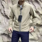 199 Pcs Men's Summer Full-Zip Stand Collar Stretch Sun Protection Jackets 4 Colors Sizes M-3XL Individual Pack - Image 8