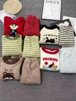 233 Pcs Older Boys & Girls Thickened Flannel Pajamas Homewear Stock Lot Full Clearance - Image 4