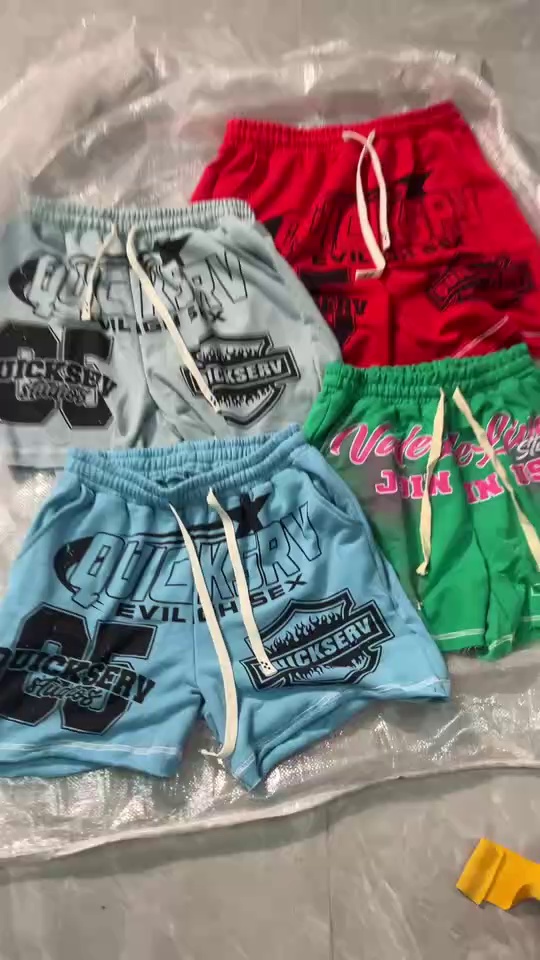 Heavy Weight 300g Short Sweatpants | Chinese Clothing Stock Lots for Bulk Wholesale Export - Image 1