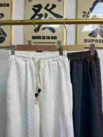 Whole Clearance 8.5 CNY Around 460 Pcs High Quality Spring Autumn Petite High Waisted Wide Leg Casual Pants - Image 5