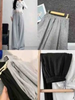Bulk Clearance Approx 400PCS High Quality Unisex Spring Autumn Hip Hop Streetwear Loose Jogger Sweatpants - Image 5