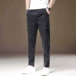 420 Pcs Men's High Stretch 2026 New Casual Long Pants Loose Straight Fit Trousers With Original Tags - Image 7
