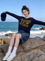 2500pcs Japanese Style Printed Loose Lazy Casual Long Sleeve Base T-Shirts Bulk Wholesale Stock - Image 8