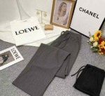 Spring Summer New High Waist Ice Silk Loose Wide Leg Casual Pants, Approx 480 Pieces Bulk Stock Wholesale - Image 2