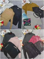 823 Pcs Vintage Sexy Lace Printed Slim Fit Bottoming Shirts Chinese Stock Lot Wholesale - Image 2