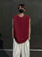 1337 Pcs Bulk Stock American Style Men's Plain Loose Sleeveless Gym Workout Tank Tops Sizes S-5XL - Image 5