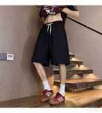 605pcs Men's Summer Crinkled Seersucker Loose American Thin Casual Sports 5-inch Shorts Bulk Stock Lot Wholesale - Image 9