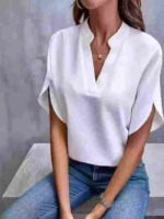 202 Pieces Summer Women's Fashion Casual Shirts, Sizes S-4XL, Individually Packed Stock Lot - Image 7