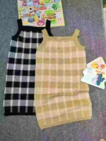 Clearance Sale: 64pcs Autumn Winter Women's Knit Camisole Long Dresses, One Size 2 Colors With Hangtag & Individual Packing - Image 9