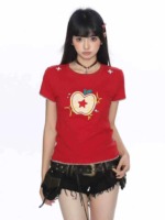 Clearance Sale 581 Pieces Assorted Premium Cotton Neck-Bound Short Sleeve T-Shirts Stock Wholesale - Image 7