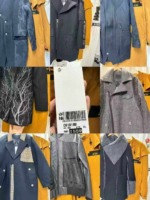 1800 Pieces Original Designer Brand Men's Outerwear Stock Lot, Mostly Mid-length Padded Coats From Shenzhen Nanyou - Image 2