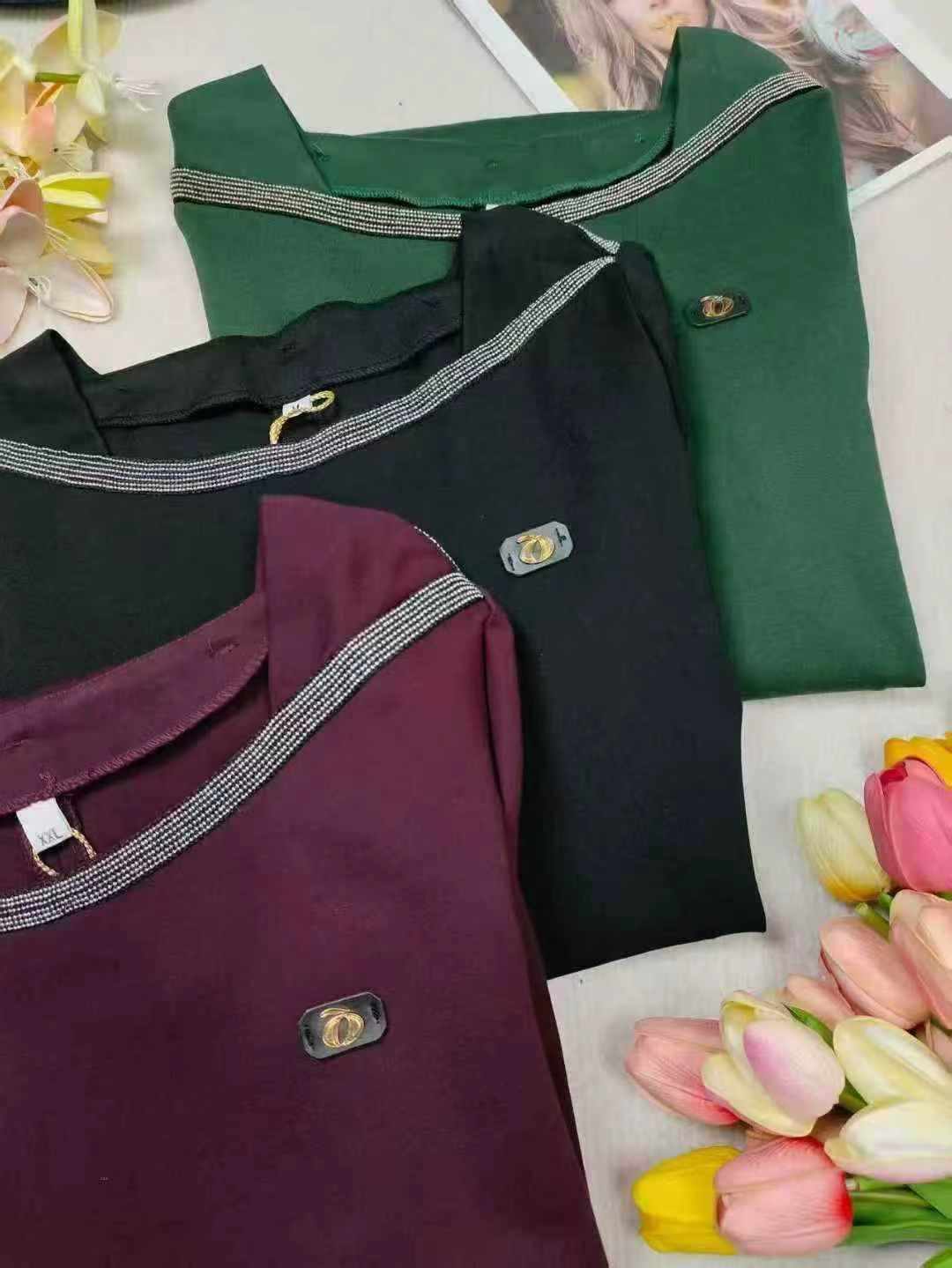 1208 Pcs 2025 New Arrival Women Summer Dark Green Vintage Waist-slimming Hepburn Style Off-shoulder Dress Stock Clearance, Size M-2XL, Individual Packing - Image 2