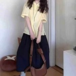 Korean Style Loose Relaxed Versatile Women's Short Sleeve Shirts, 180 Pieces Total Stock For Wholesale - Image 5