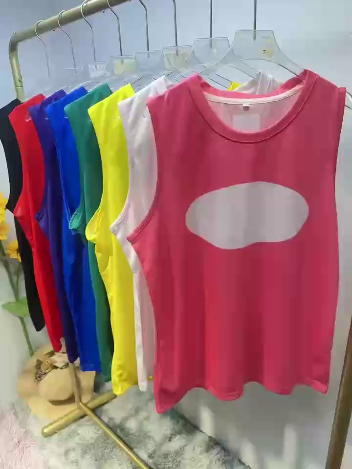 1250 Pcs Men's Blank Quick Dry Summer Sleeveless Running Tank Top Marathon Sports Vest - Image 1