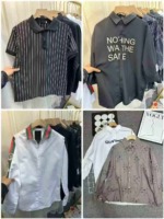 Approx 2500 Pieces VE Men's Workwear Shirts Spring New Long Sleeve Layering Casual Shirt Jacket Stock Lot - Image 5