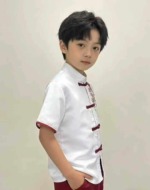 Hot Selling Boys Chinese Style Embroidered Short Sleeve Shirts - 149 Pieces Bulk Stock Clearance, Sizes 110-170 - Image 4