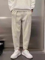 Men's Trendy Solid Color Wide-Leg Harem Pants, 3 Colors Sizes M-3XL, About 50 Pieces Bulk Stock Wholesale - Image 8