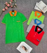 About 1000 Pieces High Quality Embroidered Polo Shirts Chinese Clothing Stock Clearance Wholesale - Image 4