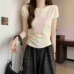 Minimalist Flutter Short Sleeve T-shirts - 212 Pieces Bulk Stock Clearance - Image 6