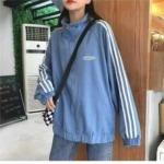 Wholesale Clearance Couple Matching Casual Loose Korean Style Zip-Up Jackets, Total 369 Pieces - Image 9