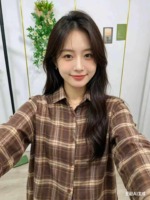 230 Pieces Vintage American Style Loose Plaid Long Sleeve Sunscreen Spring Fall Shirt Outerwear Blouse - Image 8