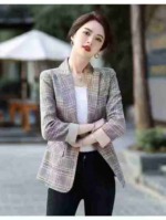 New Arrival 3/4 Sleeve Blazer, Total 611 Pieces, 3 Colors, Size M-3XL, Individual Packaging - Image 9