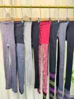 1600 Pcs Women's High Waist Tummy Control Butt Lifting Thickened Fall Winter Footed Leggings One Size Stock Lot - Image 8