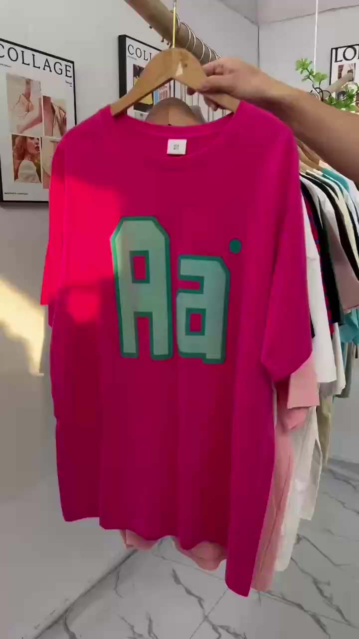 Around 3680 Pieces Cotton Trendy Fashion Women's T-Shirts Bulk Stock Wholesale - Image 1