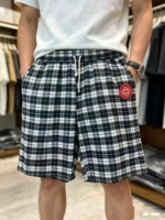 About 270 Pieces Wholesale Summer Fresh Plaid Loose Straight Casual Five-inch Shorts Stock Lot - Image 9