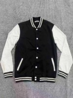 Wholesale Bulk 1050 Pieces 100% Cotton Baseball Jackets | 5 Colors Sizes S-6XL Clearance Stock Outerwear - Image 6