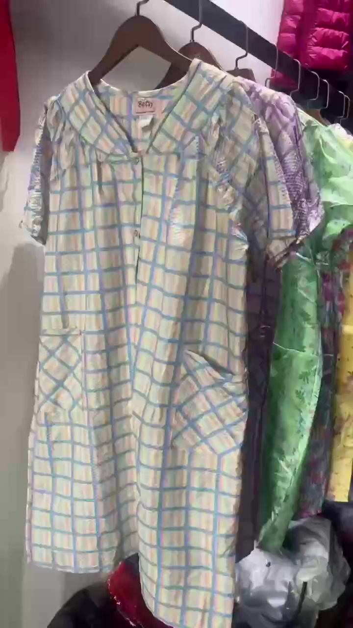 1000 Pcs Bulk Chinese Stock Sleepwear Long Dresses, Sizes M-5L, Assorted Patterns, Clearance Wholesale - Image 1