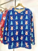 2250 Pcs Hot Selling Fashion Unisex Printed Oversized Sherpa Lined Crewneck Sweatshirts Bulk Clear Stock Wholesale - Image 6