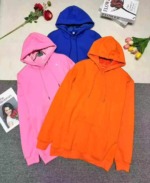 High Quality Plain Blank Cotton Hoodies Fleece Option Bulk Chinese Clothing Stock Lots Wholesale - Image 8