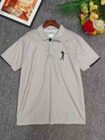 Clearance Bulk Wholesale Trendy Quick-Dry Men's Short Sleeve Polo T-Shirts Sizes S-L - Chinese Clothing Stock Lots - Image 1